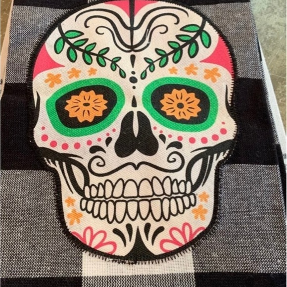 Eastwick “Sugar Skull” HALLOWEEN Tea Towels 8 - Picture 4 of 9